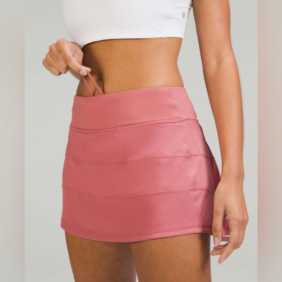 NWT Lululemon Pace Rival MR Skirt - Briar Rose - Picture 7 of 12